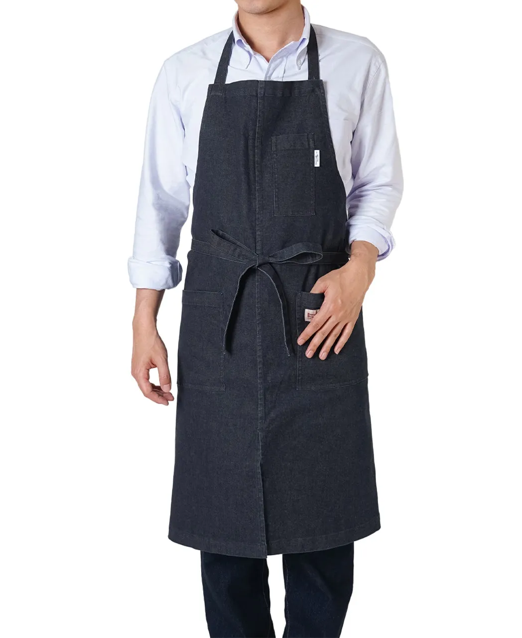 Unisex Denim Apron sold by Kamakura product image thumbnail 2