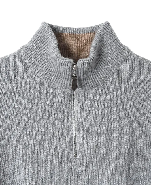 CASHMERE Zipup COLLAR Sweater sold by Kamakura product image thumbnail 5