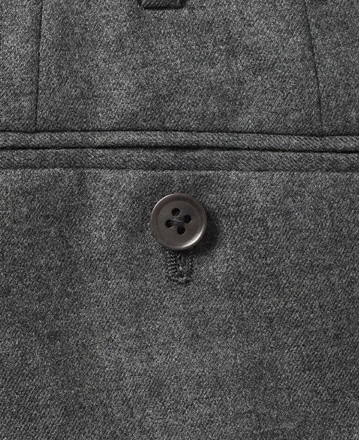 Wool Slacks Stretch Flannel single pleat sold by Kamakura product image thumbnail 5