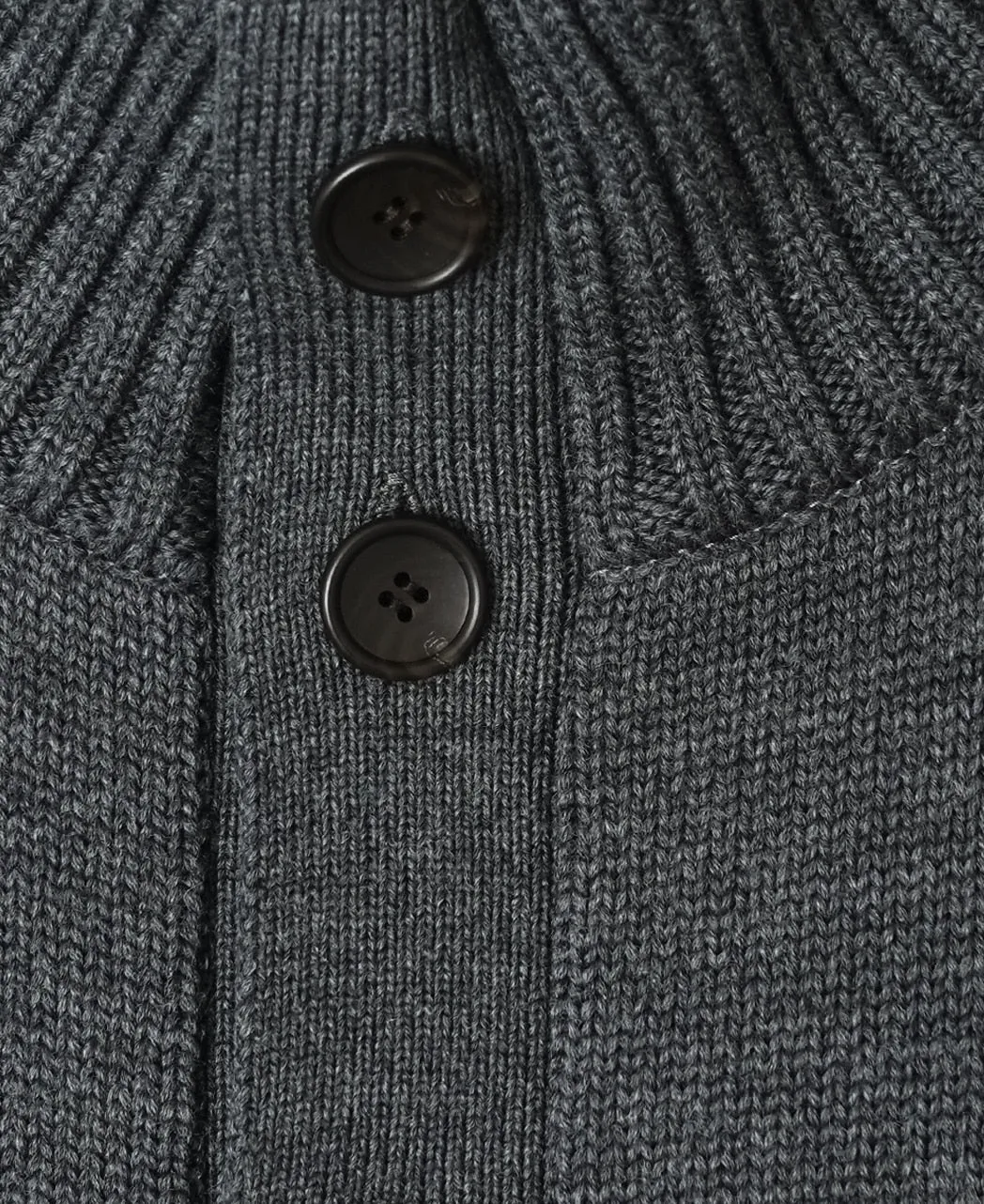 Stand Collar Cardigan - Extra Fine Merino sold by Kamakura product image thumbnail 2