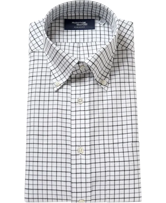 TOKYO SLIM FIT  Button Down Flannel sold by Kamakura