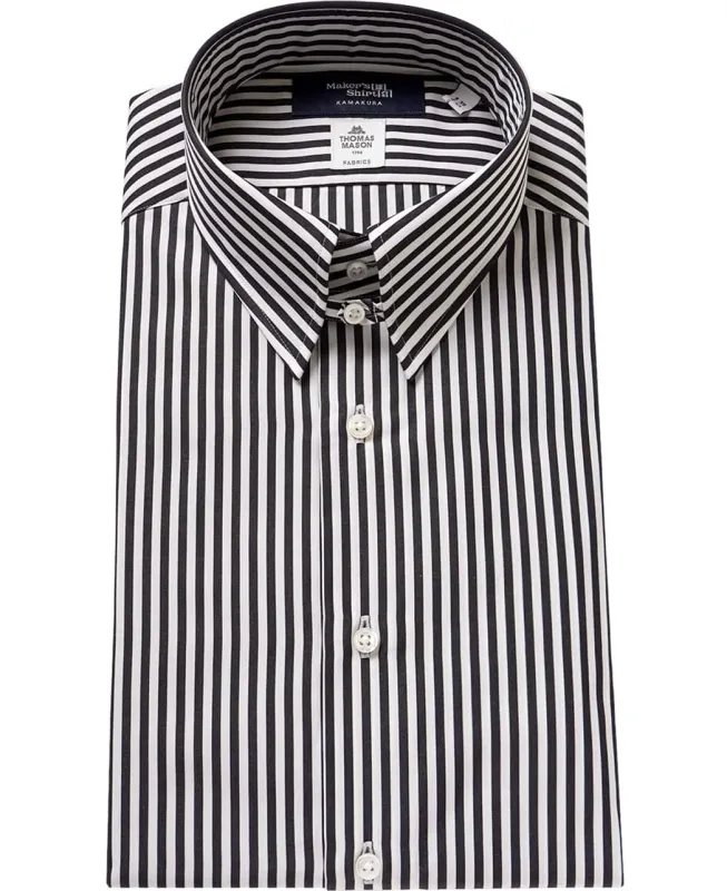 TOKYO SLIM FIT - Tab Broadcloth THOMAS MASON sold by Kamakura