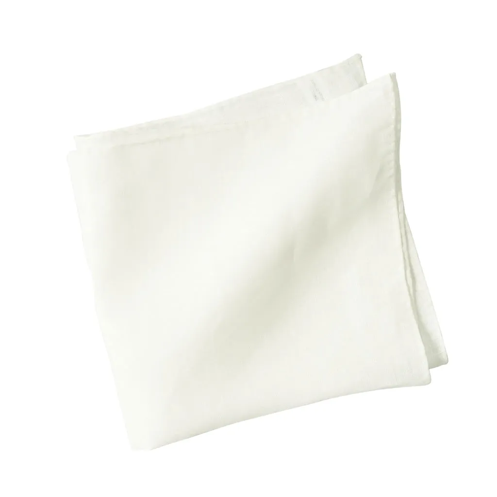 Linen Pocket Square sold by Kamakura