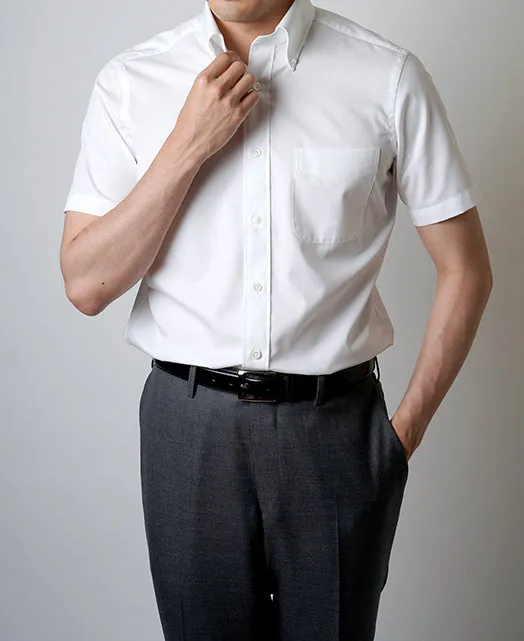 Short Sleeve Shirt - Button Down Twill J-Tech EASY CARE sold by Kamakura product image thumbnail 2