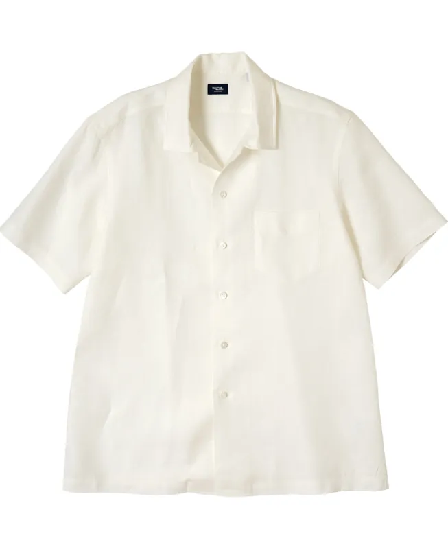 Short Sleeve Shirt - CASUAL Spread Linen sold by Kamakura
