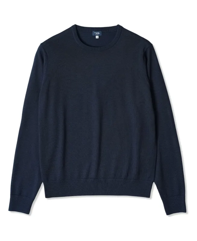 FF30G crew neck Sweater Super Extra Fine Merino sold by Kamakura