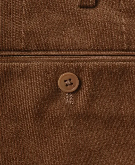 Cotton pants Fine-wale corduroy single pleat sold by Kamakura product image thumbnail 4