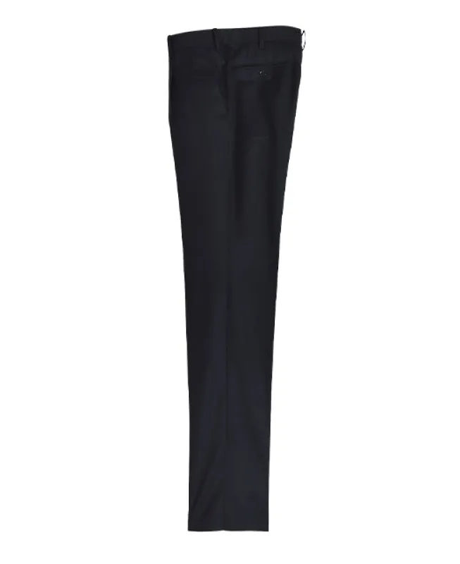 Wool Slacks Stretch Flannel single pleat sold by Kamakura
