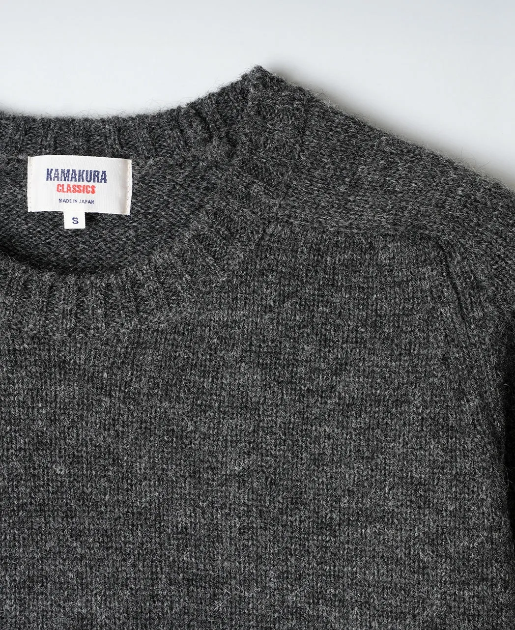 5 Gauge Shetland Crewneck Sweater sold by Kamakura product image thumbnail 3