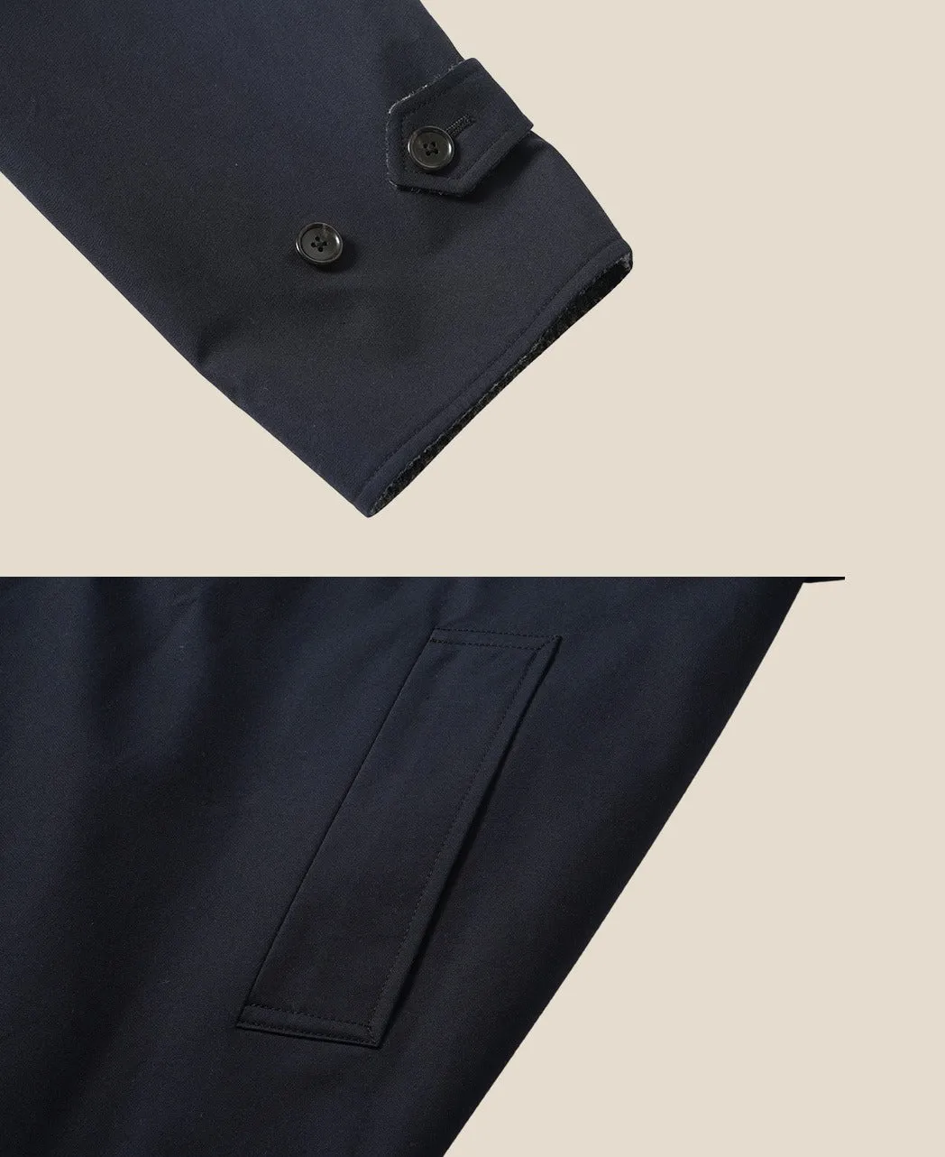 Reversible One Piece Sleeve Coat sold by Kamakura product image thumbnail 5