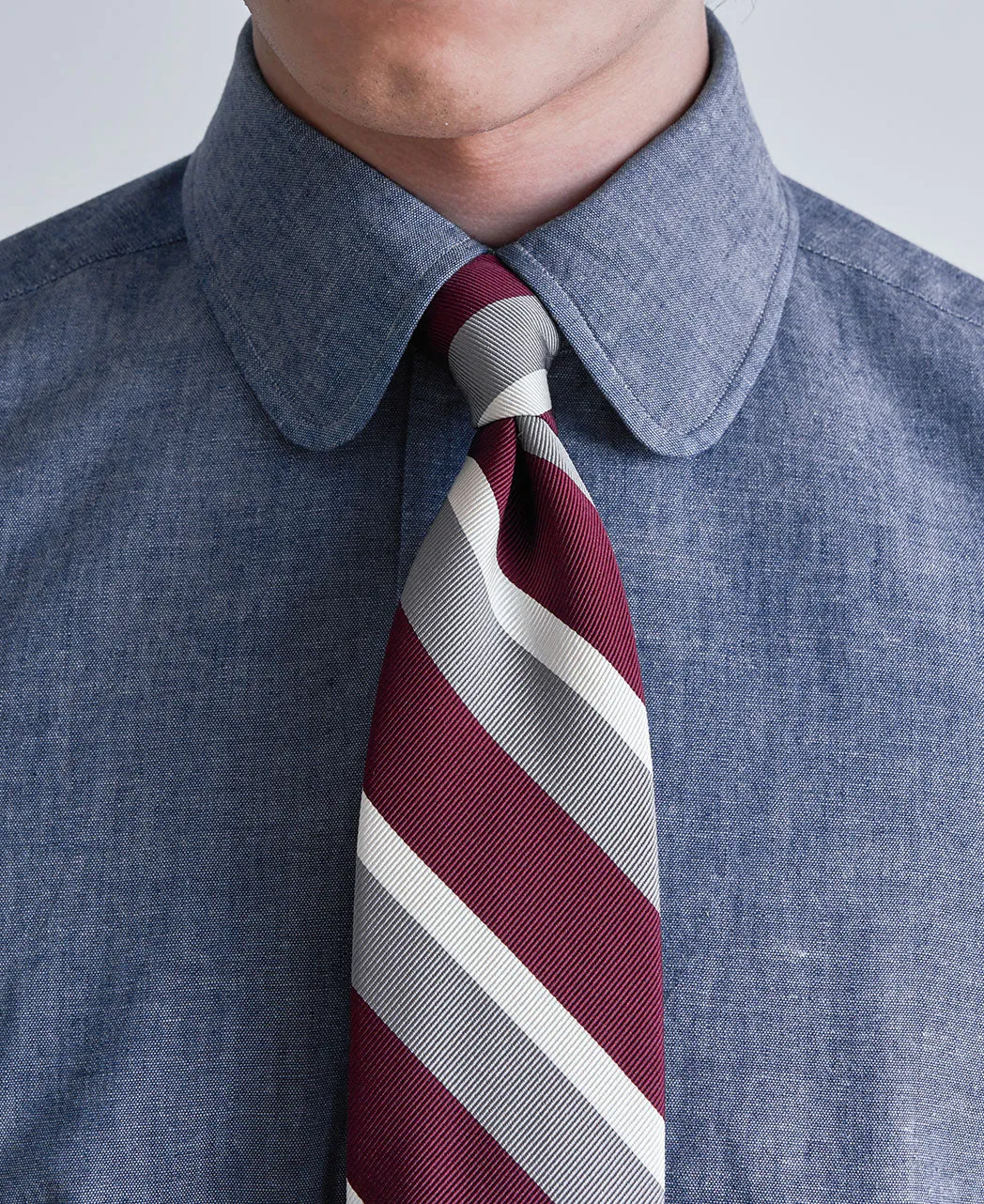 TOKYO SLIM FIT - Round Collar Chambray sold by Kamakura product image thumbnail 4