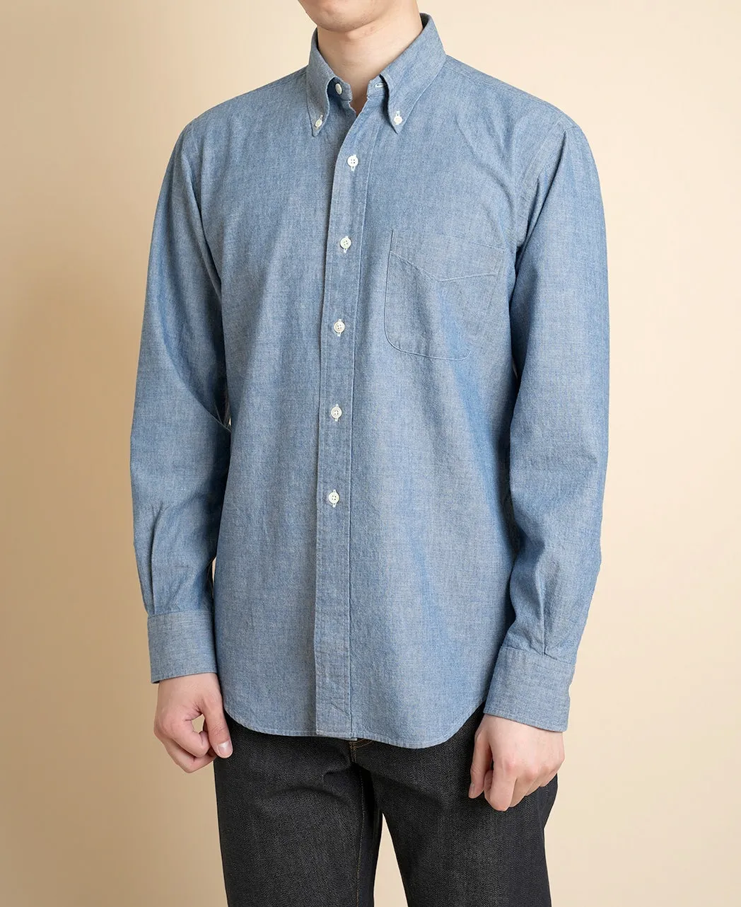VINTAGE IVY - Button Down Chambray sold by Kamakura product image thumbnail 3