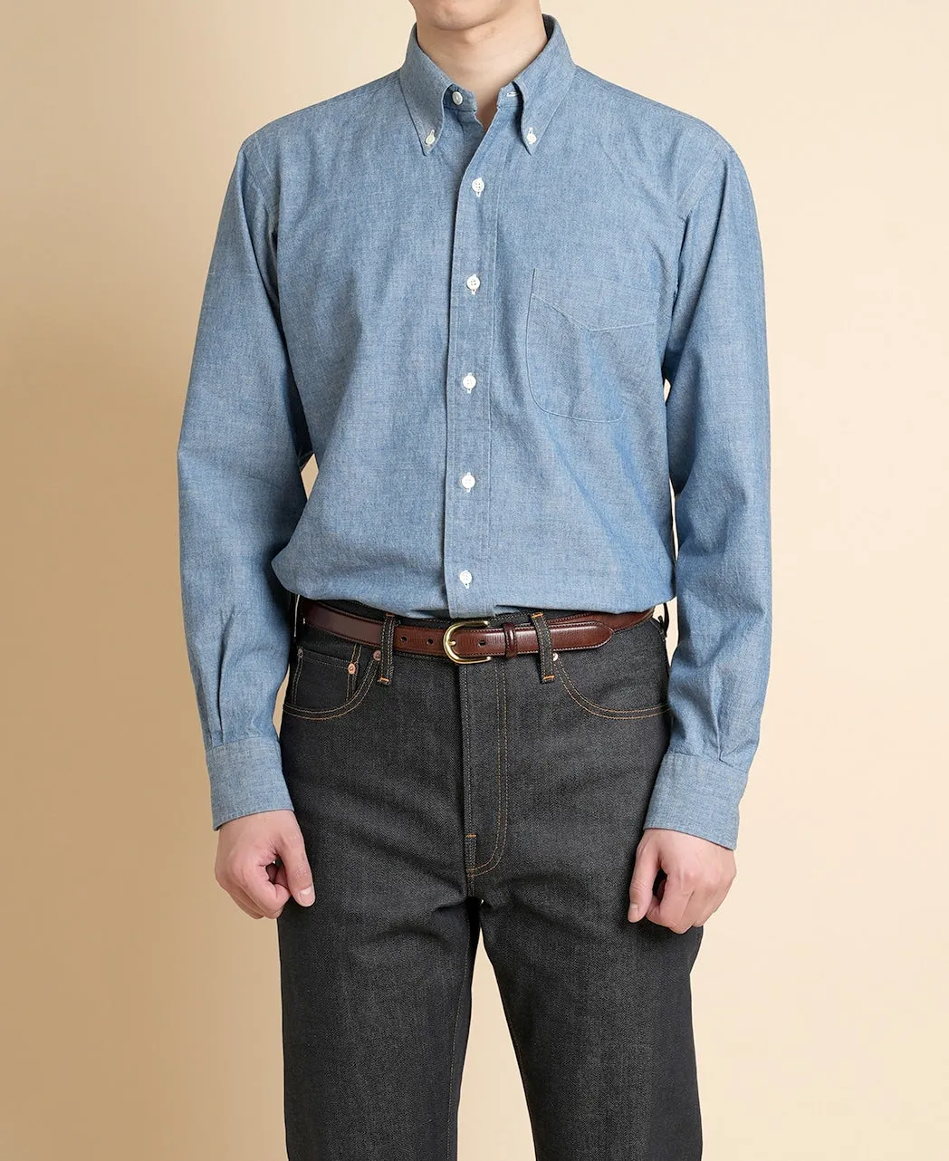 VINTAGE IVY - Button Down Chambray sold by Kamakura product image thumbnail 2