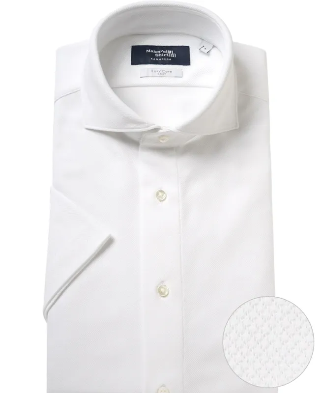Short Sleeve Shirt - Cutaway J-Tech Stretch EASY CARE sold by Kamakura