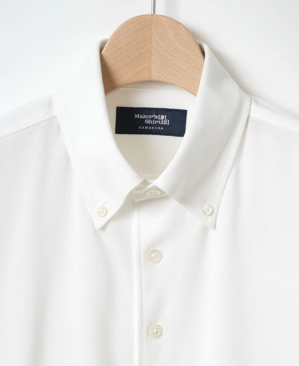 Business POLO SHIRT - Button Down Pique Jersey sold by Kamakura product image thumbnail 4