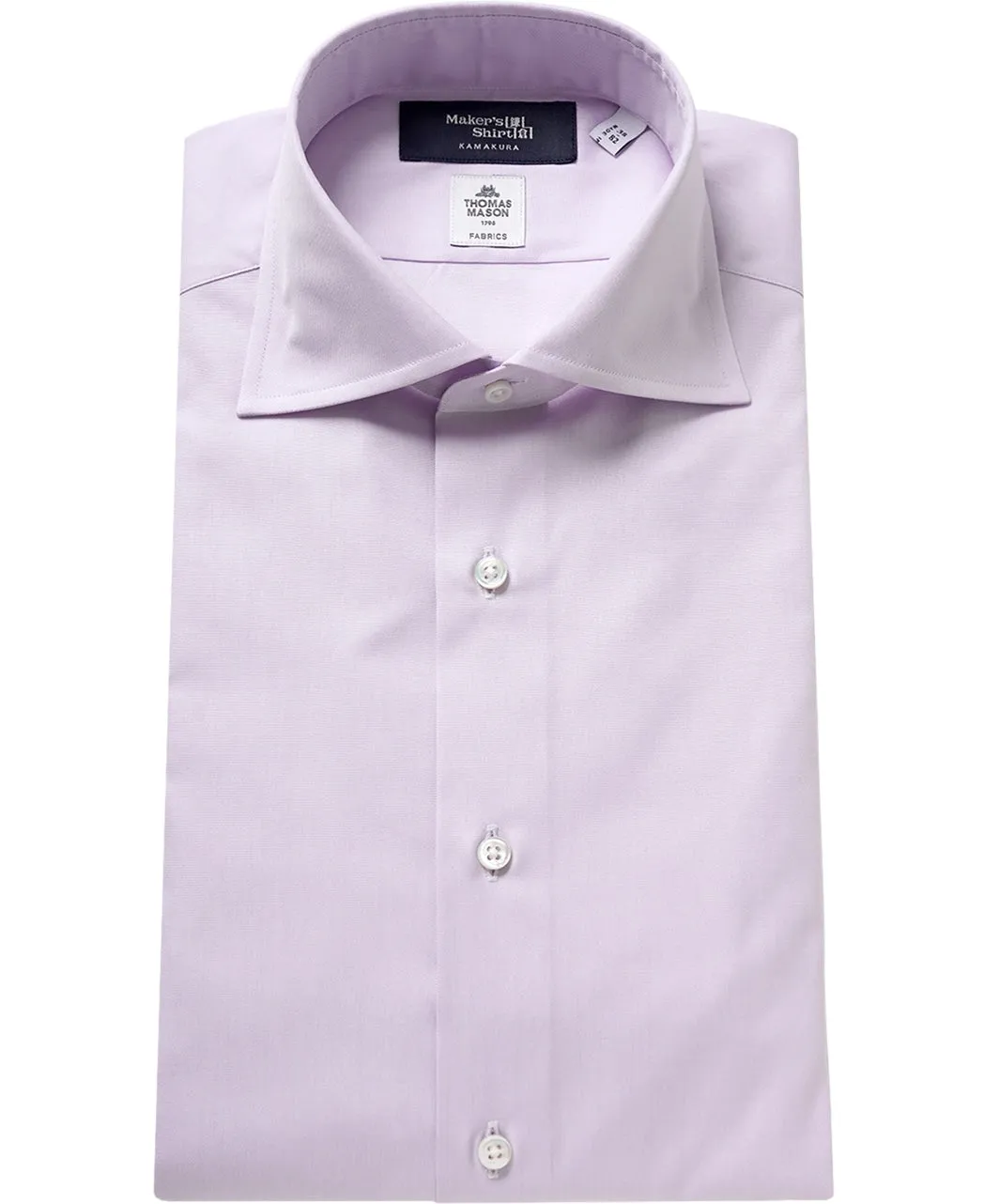 TOKYO SLIM FIT - Spread Pinpoint Oxford THOMAS MASON sold by Kamakura