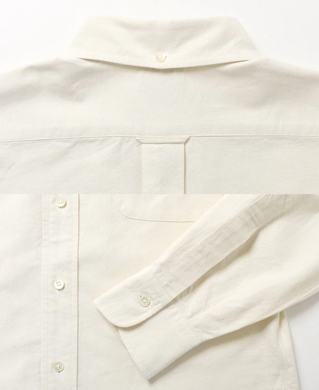 VINTAGE IVY - Button Down Ecru Oxford sold by Kamakura product image thumbnail 3