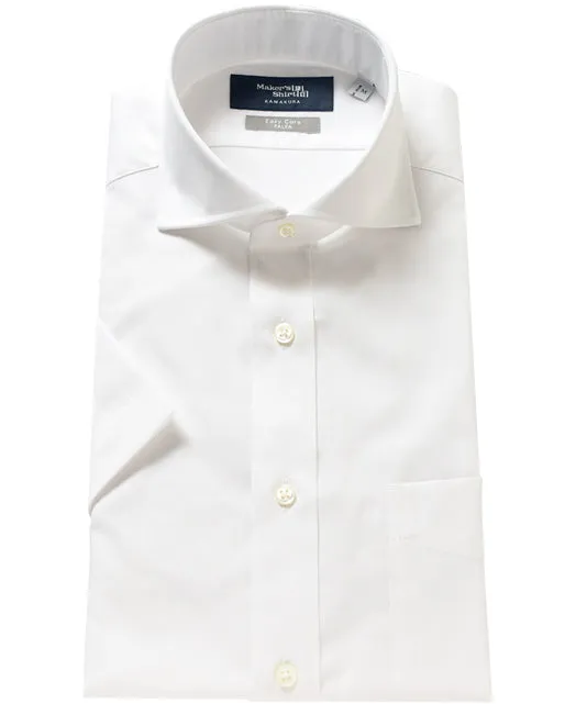 Short Sleeve Shirt - Cutaway Panama J-Tech Easy Care sold by Kamakura product image thumbnail 4
