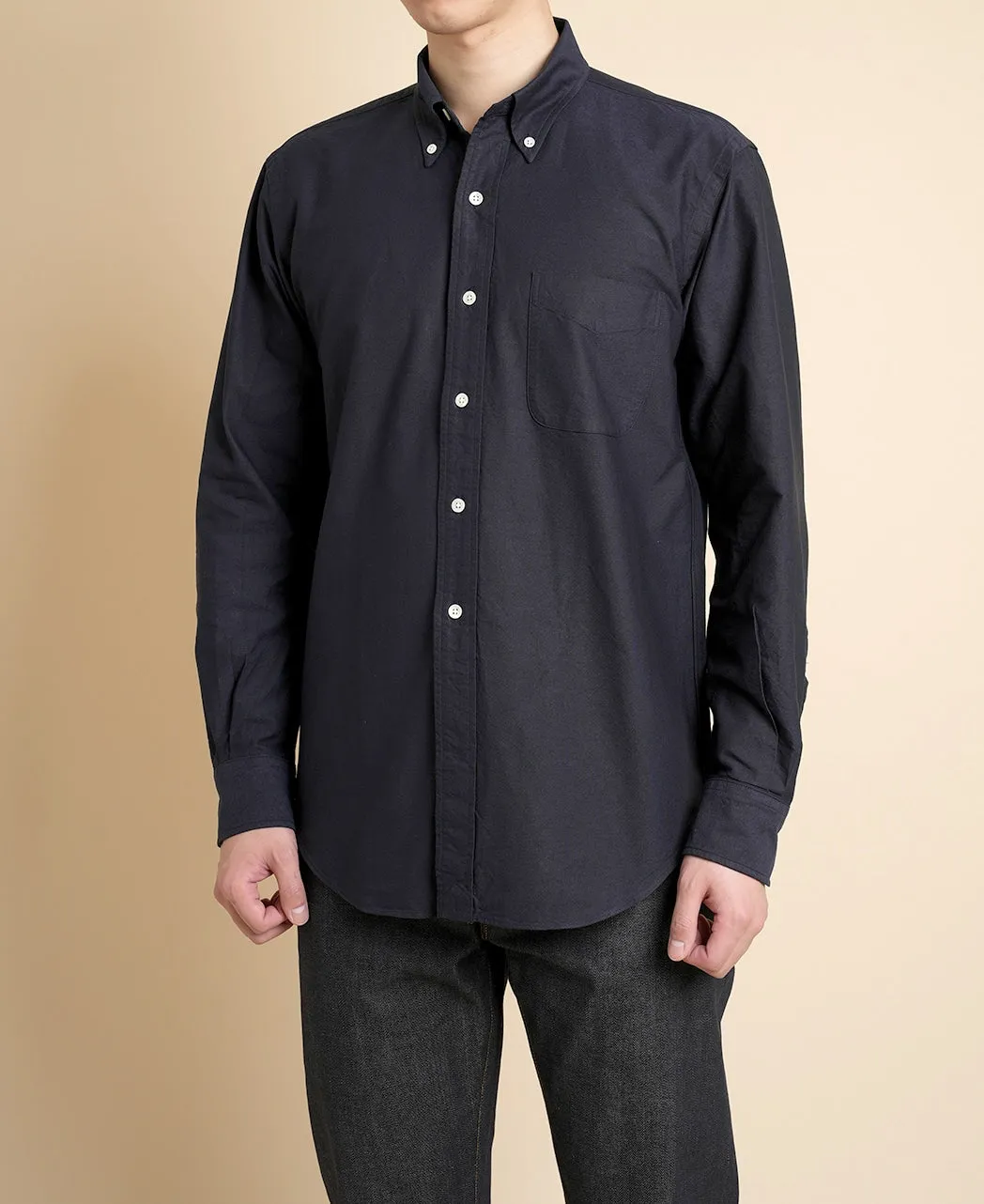 VINTAGE IVY - Button Down Navy Oxford sold by Kamakura product image thumbnail 3
