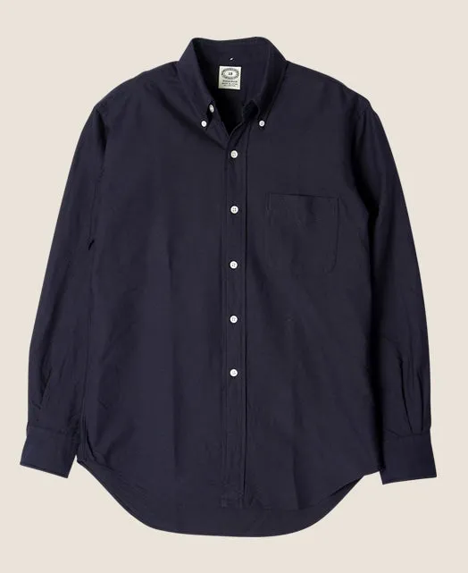 VINTAGE IVY - Button Down Navy Oxford sold by Kamakura