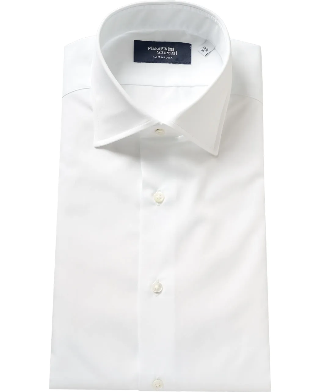 NEW YORK SLIM FIT Spread Broadcloth sold by Kamakura