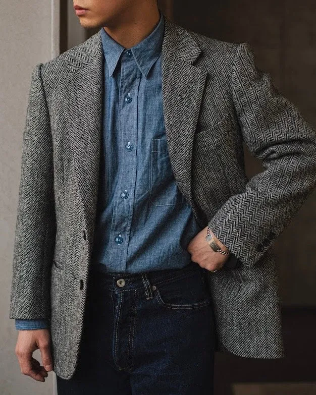 VINTAGE NAVY SHIRT sold by Kamakura product image thumbnail 2