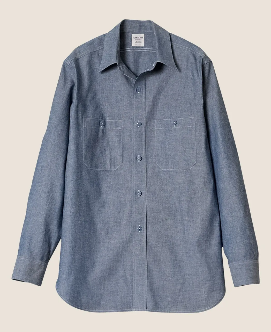 VINTAGE NAVY SHIRT sold by Kamakura
