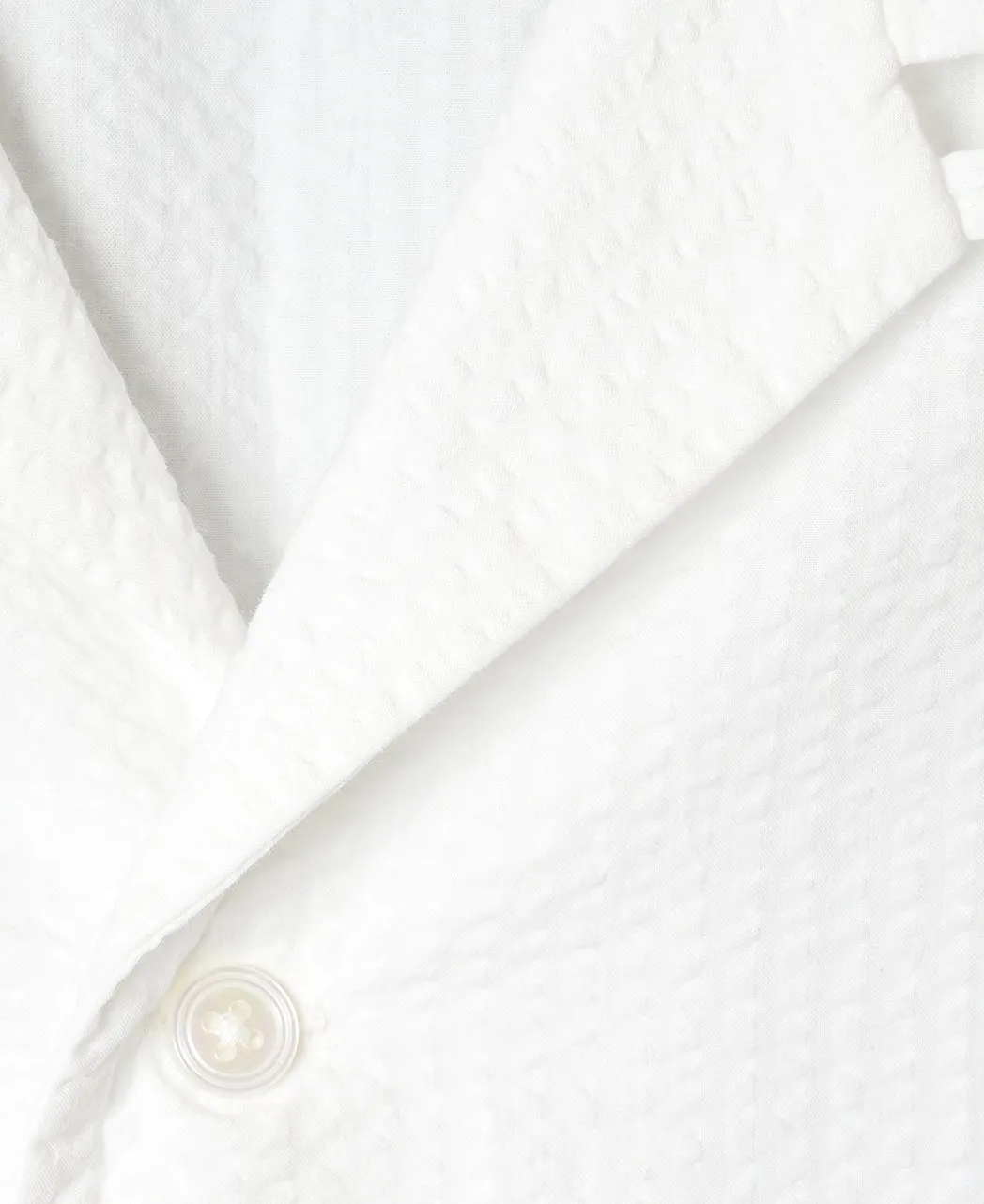 SHONAN BEACH SHIRT WHITE SEERSUCKER sold by Kamakura product image thumbnail 2