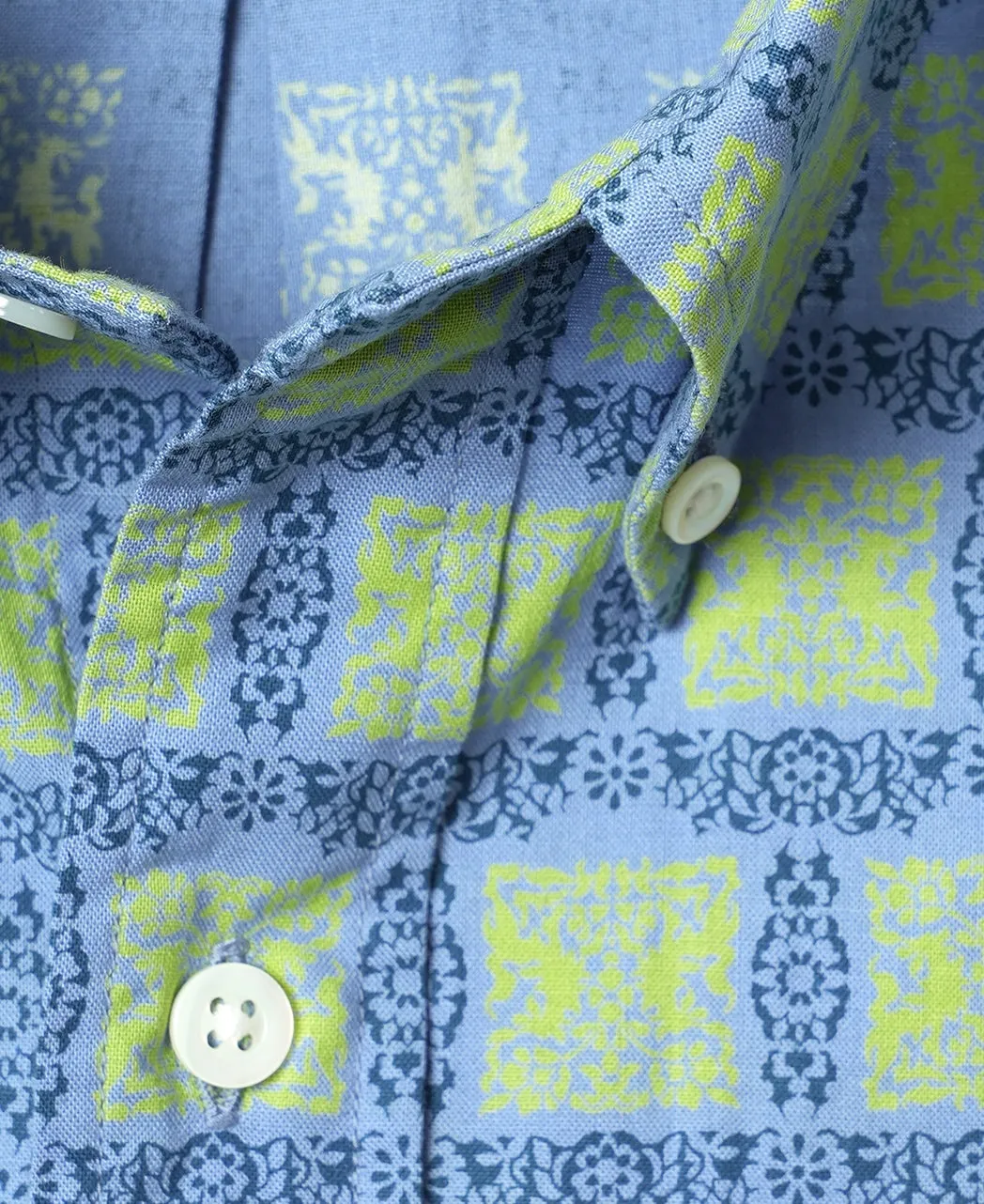 【Clearance Sale】VINTAGE IVY Foulard Short Sleeve Button Down sold by Kamakura product image thumbnail 2