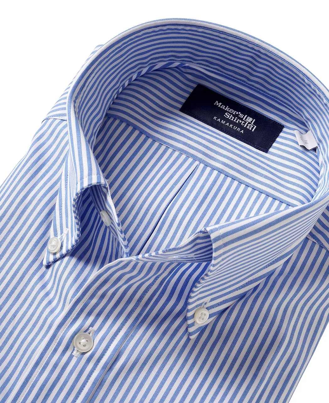 NY Slim Fit (Old Size) - Button Down Pinpoint Oxford sold by Kamakura product image thumbnail 3