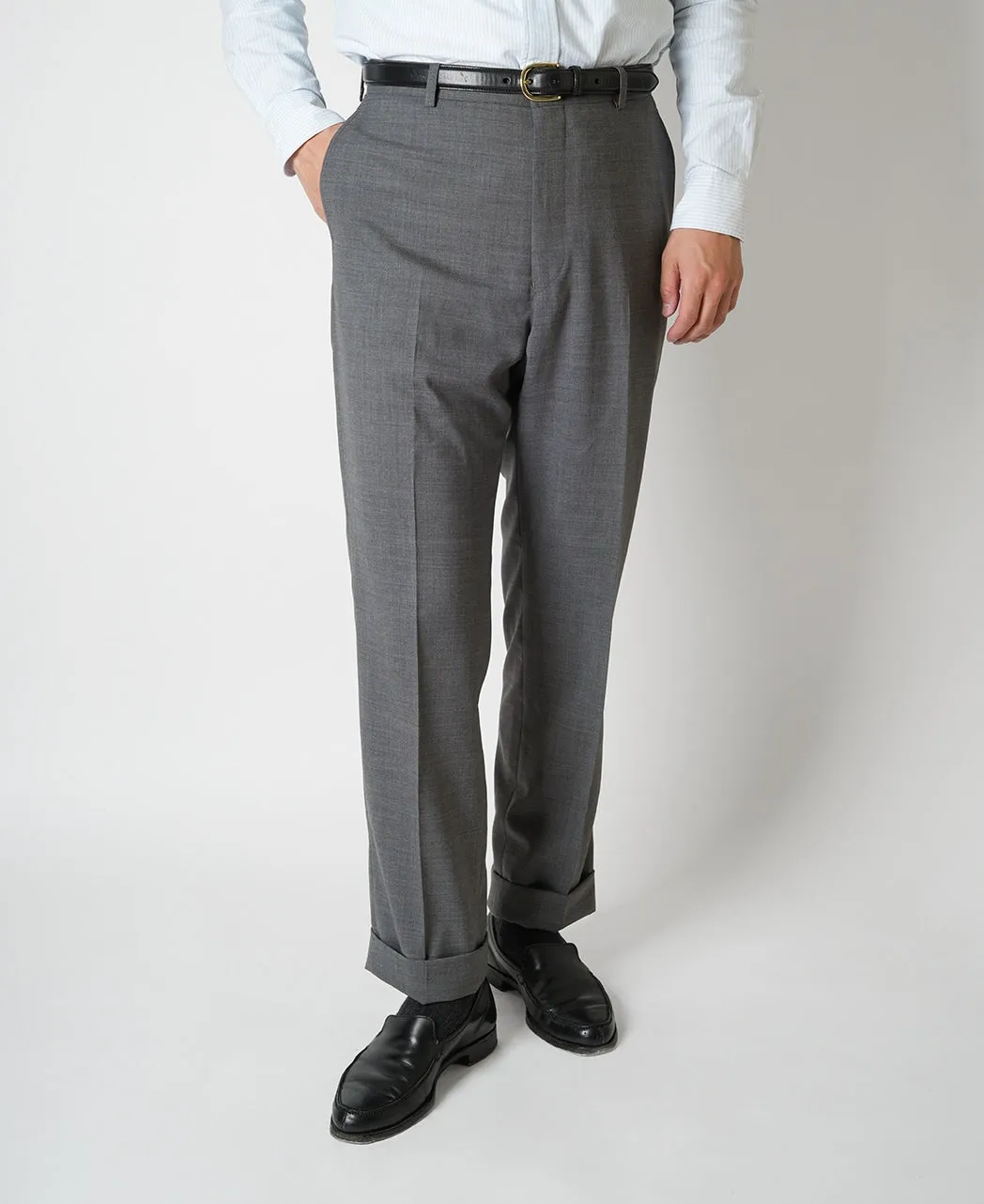 CLASSIC CUT IVY TROUSERS Tropical Wool sold by Kamakura product image thumbnail 2