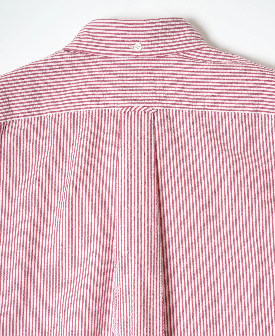 VINTAGE IVY BD POPOVER RED SEERSUCKER STRIPE sold by Kamakura product image thumbnail 3