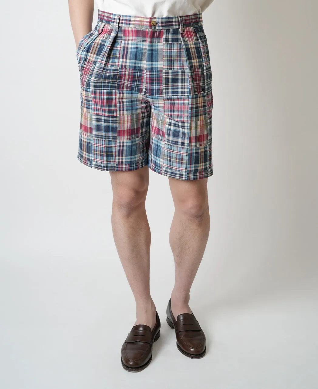 CRAZY MADRAS SHORT PANTS sold by Kamakura product image thumbnail 4