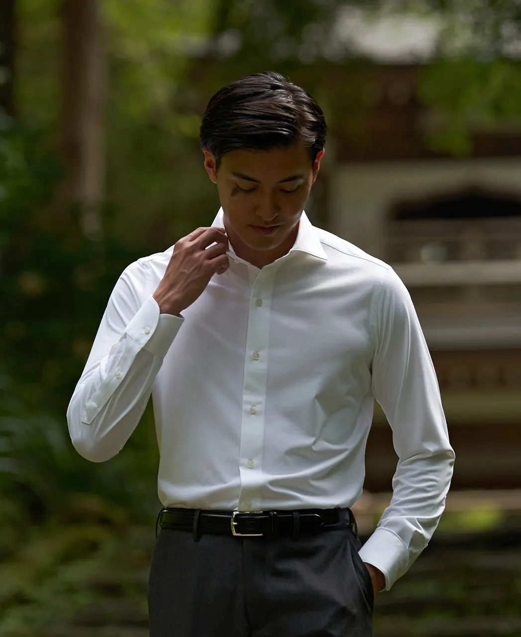 TOKYO SLIM FIT - Italian Spread Premium Circular J-Tech Stretch EASY CARE sold by Kamakura product image thumbnail 4