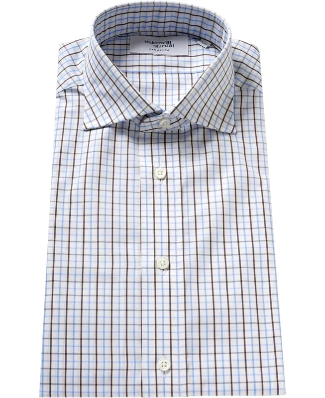 NEW YORK CLASSIC FIT - Spread Broadcloth sold by Kamakura