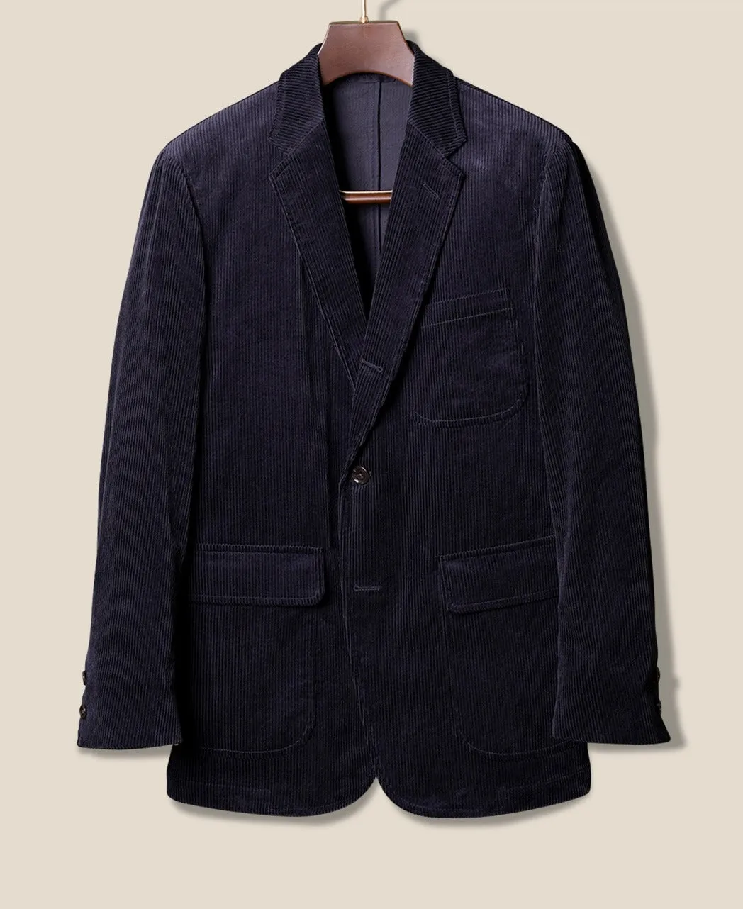 Unstructured Ivy Jacket Corduroy sold by Kamakura