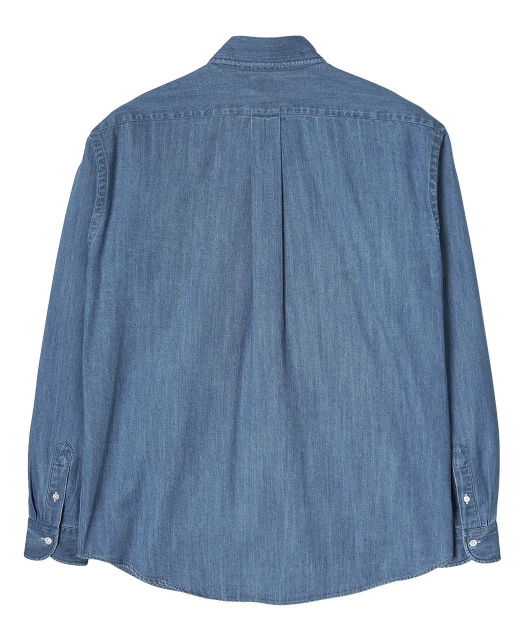 Tokyo Fit Casual Indigo Shirt - Button Down INDIGO DYED TWILL sold by Kamakura product image thumbnail 3