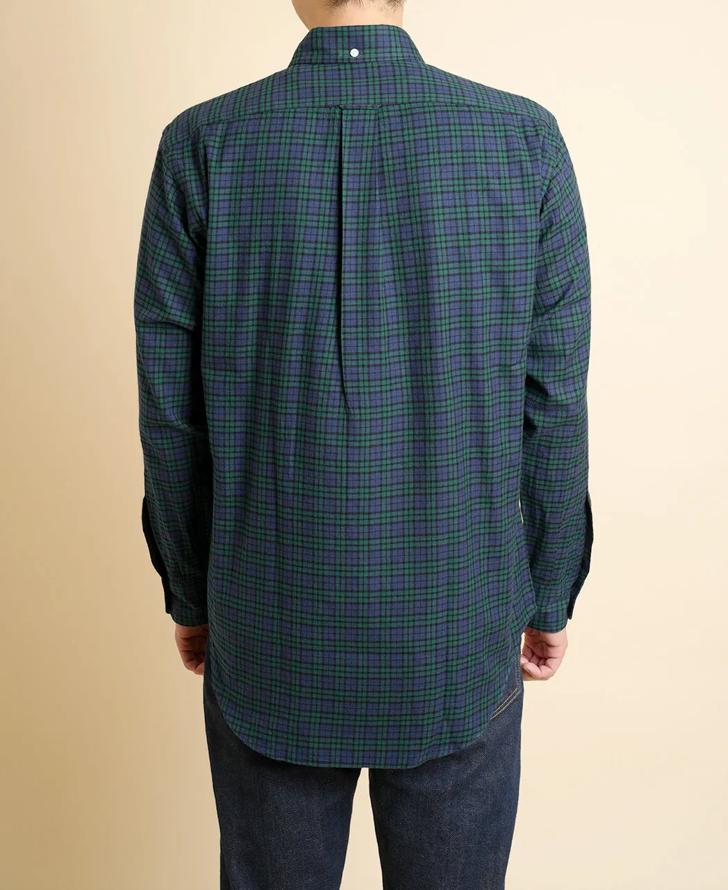 【Final Sale】VINTAGE IVY - Button Down Black Watch Flannel sold by Kamakura product image thumbnail 4