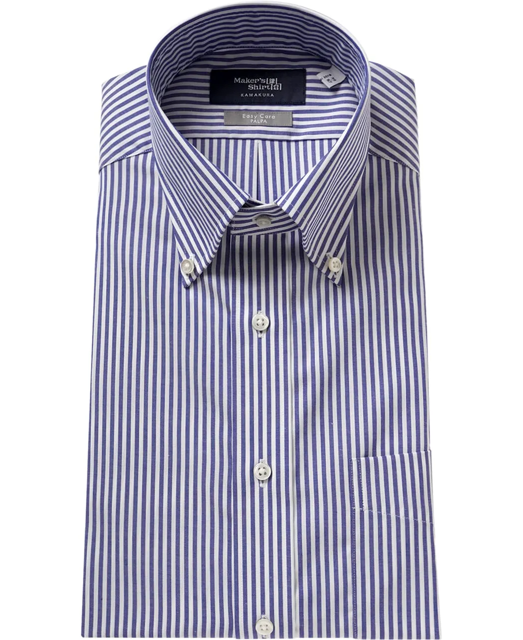 TOKYO SLIM FIT - Button Down Pinpoint Oxford J-Tech EASY CARE sold by Kamakura