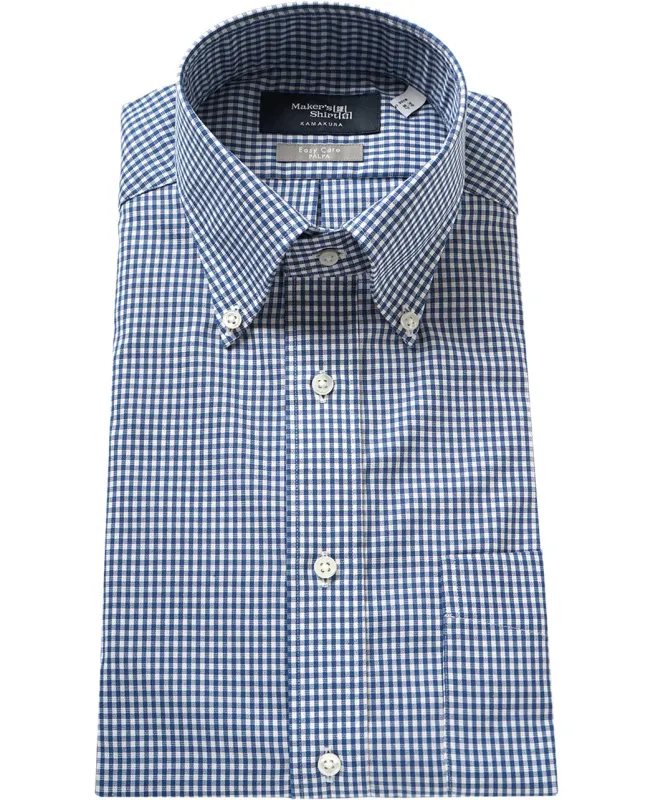 TOKYO SLIM FIT - Button Down Easy Care Panama sold by Kamakura
