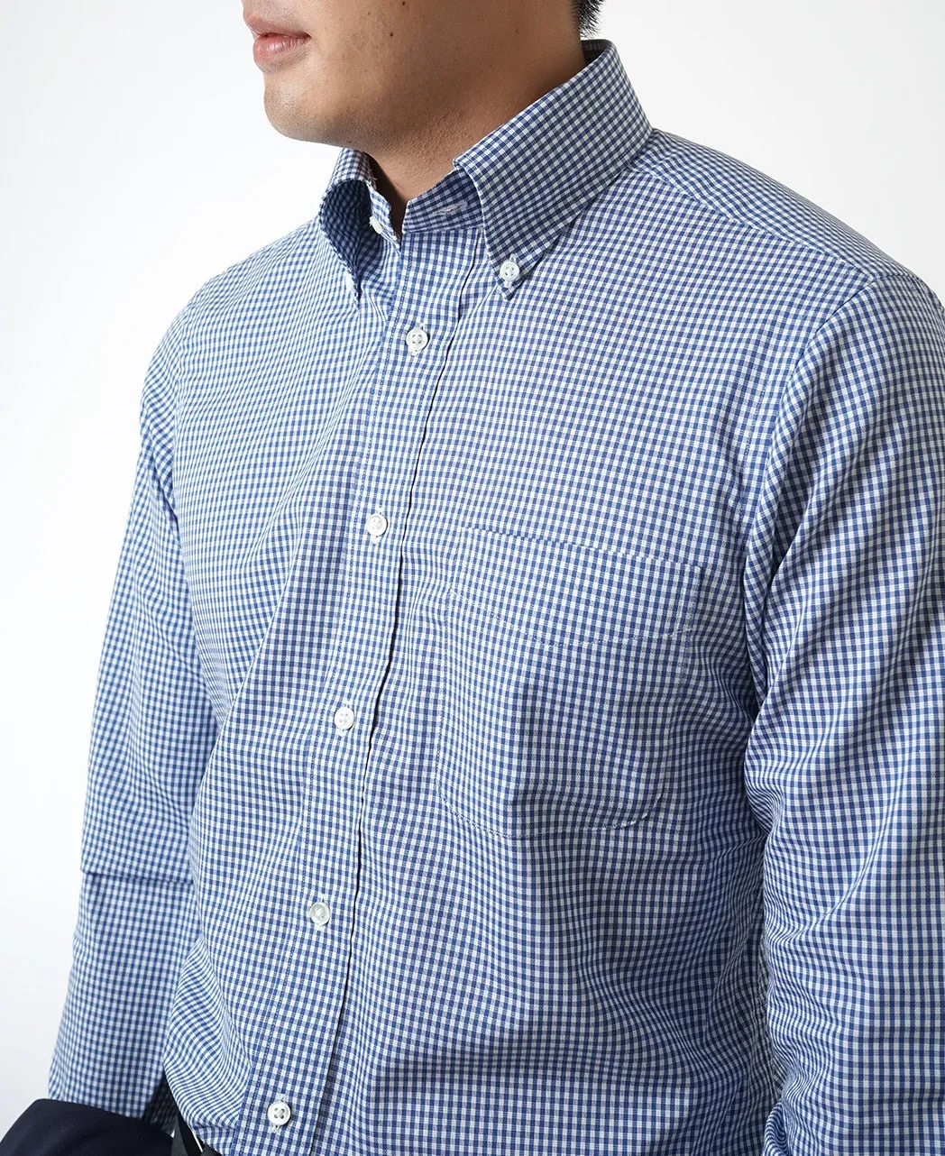 【Final Sale】TOKYO SLIM FIT - Button Down Easy Care Panama sold by Kamakura product image thumbnail 3