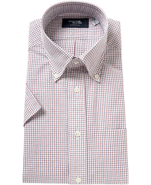 Short Sleeve Shirt - Button Down Seersucker sold by Kamakura product image thumbnail 3