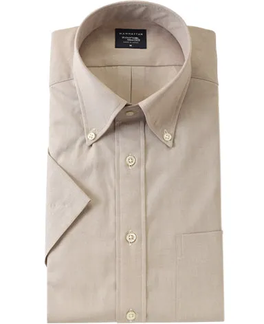 Short Sleeve Shirt - Button Down Pinpoint Oxford sold by Kamakura
