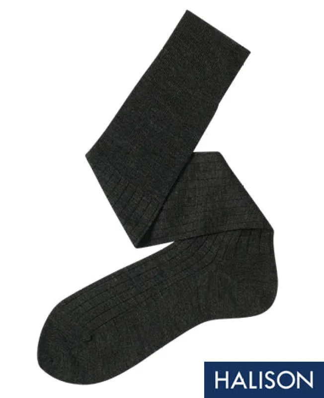 High Gauge Wool Socks  (Long Hose) made by Kamakura