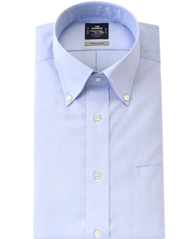 TOKYO SLIM FIT  Button Down Pinpoint Oxford J-TECH EASY CARE sold by Kamakura