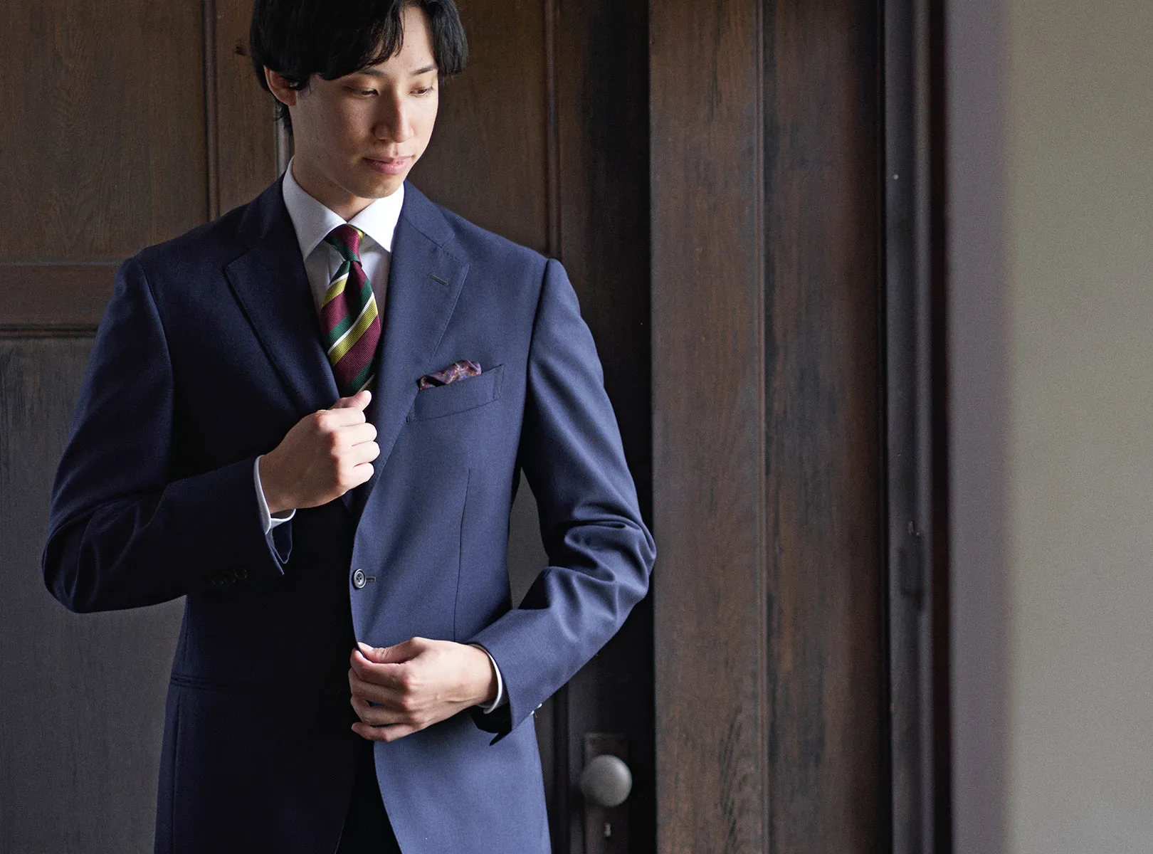 TOKYO SLIM FIT - Spread Twill J-TECH EASY CARE sold by Kamakura product image thumbnail 4