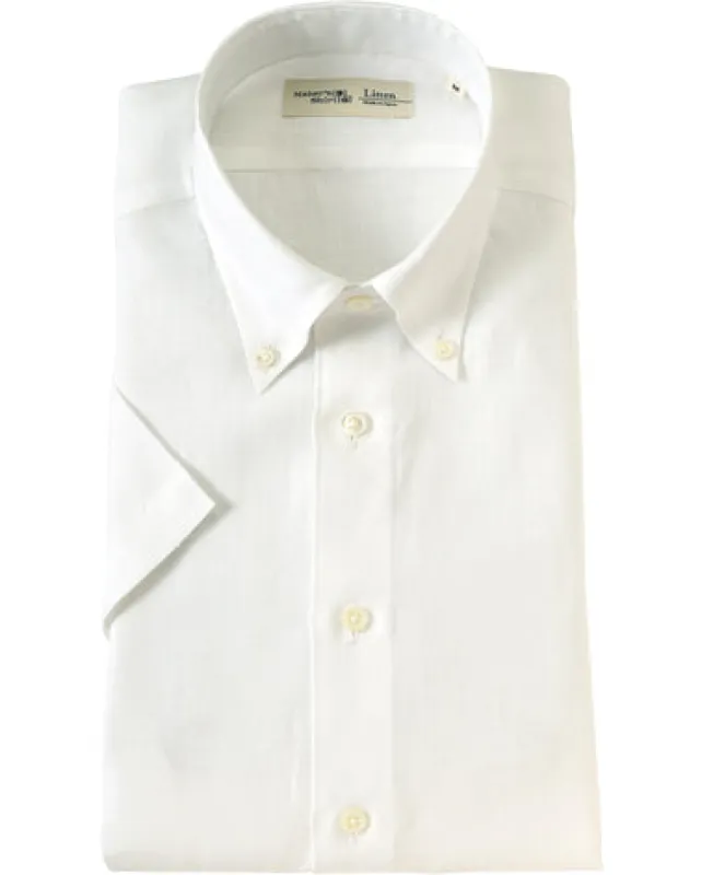 Short Sleeve Shirt - Button Down Linen sold by Kamakura