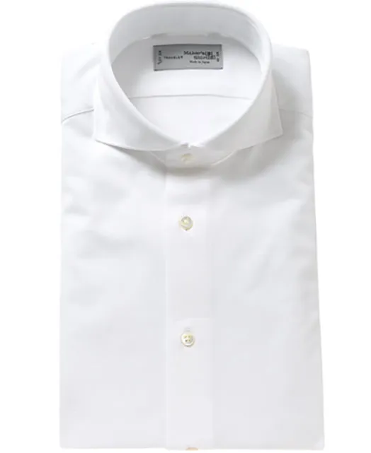 【BUY 2 GET 1 FREE】New York SLIM FIT - Cutaway Pique J-TECH STRETCH EASY CARE sold by Kamakura