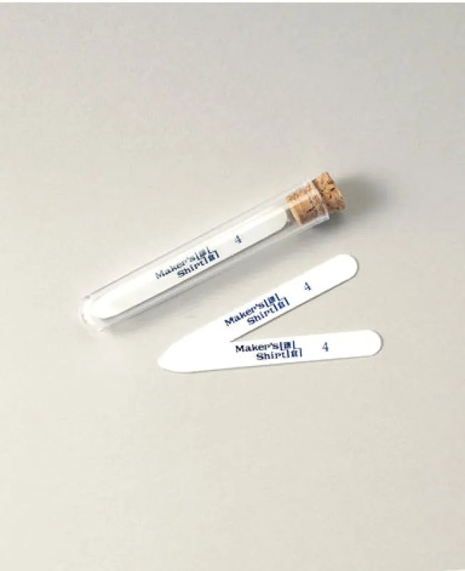 LUMIRROR COLLAR STAYS(4) 8mm x 70mm sold by Kamakura