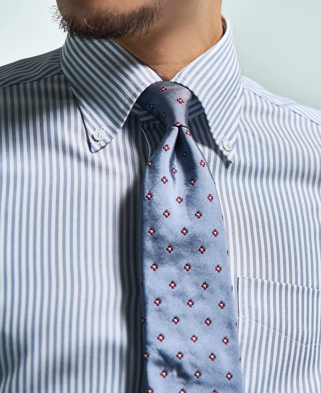 TOKYO SLIM FIT - Button Down Giza 96 Pinpoint Oxford sold by Kamakura product image thumbnail 4